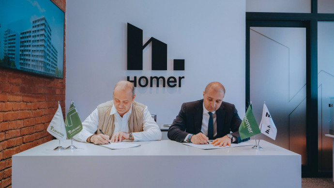 დეველოპერული კომპანია Homer-ის პირველი პროექტის - Homer Alpha-ს მშენებლობას „ანაგი“ განახორციელებს